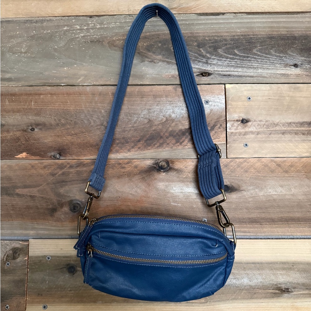 Marine Layer Navy Blue Fanny Pack Cross body Bag
